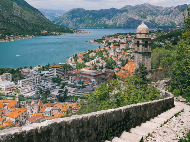 View from Kotor City walls