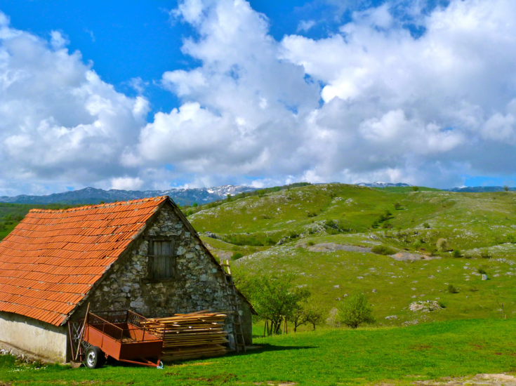 Etno village in Montenegro